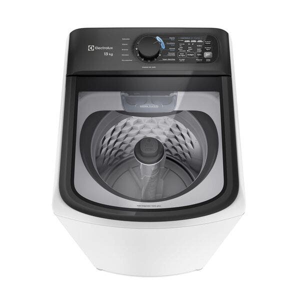 Máquina De Lavar Electrolux Efficient 13kg Branca Compacta Pré