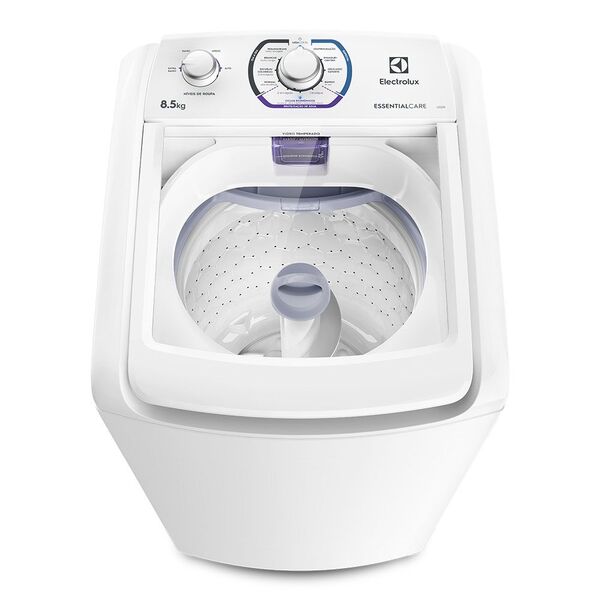 maquina de lavar essencial care electrolux 8 5kg branca 220v les09