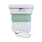 Maquina De Lavar Kababy Portatil E Dobravel Verde 110v