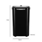 Máquina De Lavar Roupa Lavadora 220v 12 Kg Wanke Preto