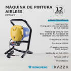Máquina De Pintura Airless Rp8626 - Rongpeng