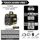 Máquina De Solda Inversora 200a Super Tork Bivolt Touch 200vr