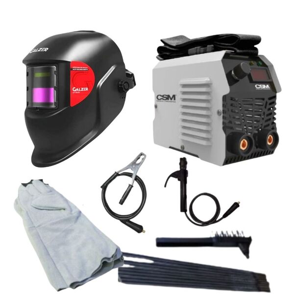 Maquina De Solda Inversora Mma120a Mono 220v - Kende Com Masc