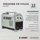 Máquina De Solda Inversora Mma Ss-160 - Kende
