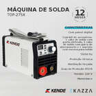 Máquina De Solda Inversora Mma/tig Top-275x - Kende
