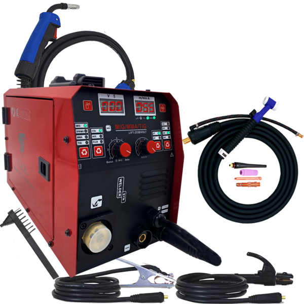 Maquina De Solda Inversora Multiprocesso Mig 255 Tig Eletrodo
