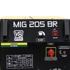 Máquina De Solda Mig 205 205a 220v Monofásica Com Tocha - V8
