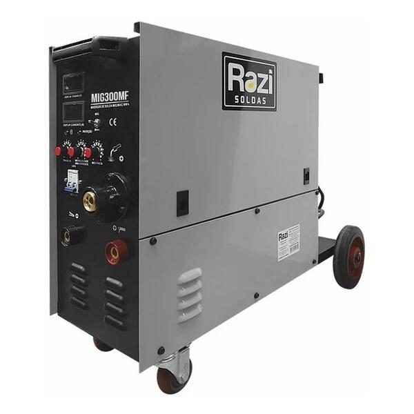 Máquina De Solda Mig 300 Mf-220v Monofásica 220v  - Razi