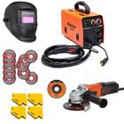 Maquina De Solda Mig/mag Eletrodo Portatil Kit Incial Smarte