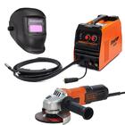 Maquina De Solda Mig/mag Portatil Mascara Esmerilhadeira Top