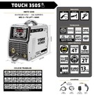 Máquina De Solda Mig Sinérgico 350a Super Tork 220v Touch 350