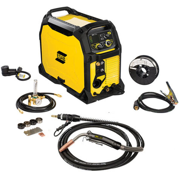 Máquina De Solda Multiprocesso Rebel Emp 235ic Esab - Mig / T