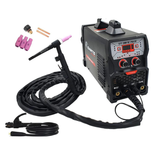 Máquina De Solda Tig Dc Pulsado Hf- Mma 200a Saints