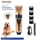 Maquina De Tosar Para Pet Recarregável Cães Gatos Pet Nova Vi