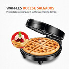 Máquina De Waffle Mondial Pratic Gw-01 1200w