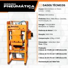 Máquina Fábrica De Blocos Pneumática Matterhorn Mt2000 - Trif