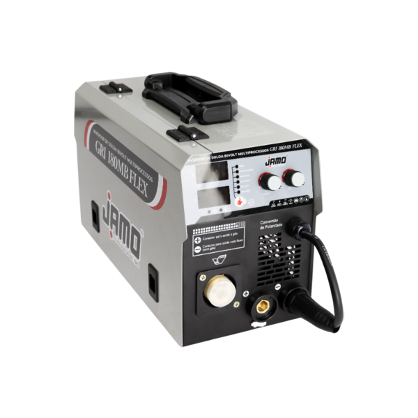 Máquina Inversora De Solda 180a Bivolt 127/220v Mig/mag, Flux