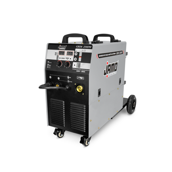 Máquina Inversora de Solda 250A Monofásico 220V MIG, Tig, MMA