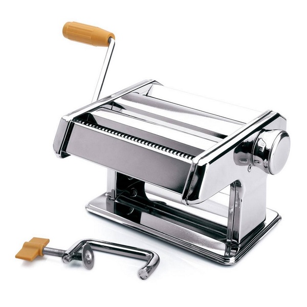 Máquina Macarrão Massa Cilindro Aço Inox Caseira Talharim