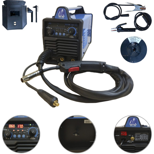 Maquina Multiprocesso 140 Mig/tig/eletrodo 110V - WWSOLDAS