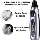 Maquina Profissional De Cortar Cabelo Aparar Barba Depilador