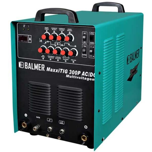 Máquina Solda Inversor Tig Ac/dc 20-300a 220/380/440v Balmer