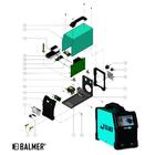 Máquina Solda Inversora Eletrodo Mma 20-160a 220v Balmer