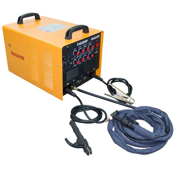 Máquina Solda Tig Ac Dc Mma 200 Ampéres Alumínio Inox Pulsada