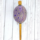 Maraca Indígena Etnia Karajá Tam. G - Mod. 5