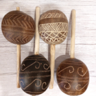 Maracá Indígena Etnia Tikuna Tam. G - 4 Modelos (valor Unitár