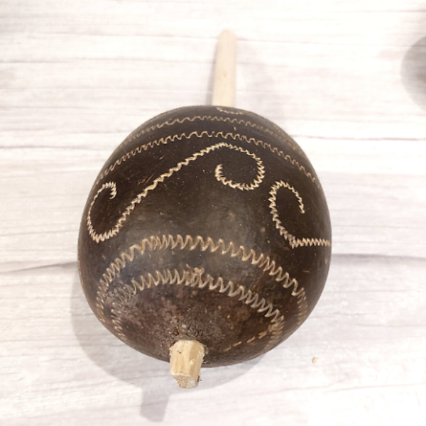 Maracá Indígena Etnia Tikuna Tam. G - 4 Modelos (valor Unitár