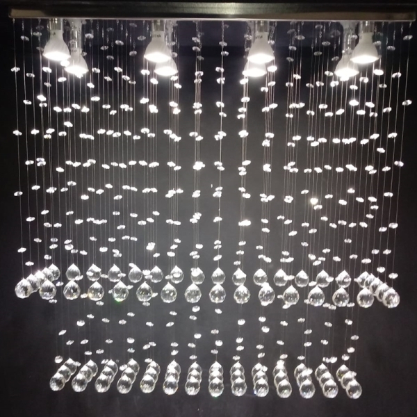 Maravilhoso Lustre De Cristal Para Sala De Estar/jantar, Quar