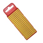 Marcador Anilha Encaixe 0,5-1,5 Mm² Wic1 Números 0-9 Amarelo