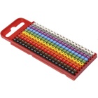 Marcador Anilha Encaixe 0,5-1,5 Mm² Wic1 Números 0-9 Cores Ca