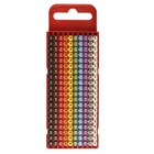 Marcador Anilha Encaixe 0,5-1,5 Mm² Wic1 Números 0-9 Cores Ca