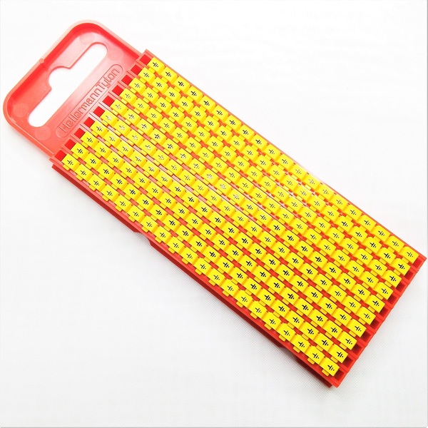 Marcador Anilha Encaixe 0,5-1,5 Mm² Wic1 Símbolo Terra Cartela