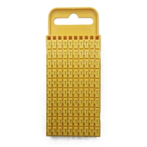 Foto de Marcador Anilha Encaixe 4-6 Mm² Wic3 Letra T Cartela