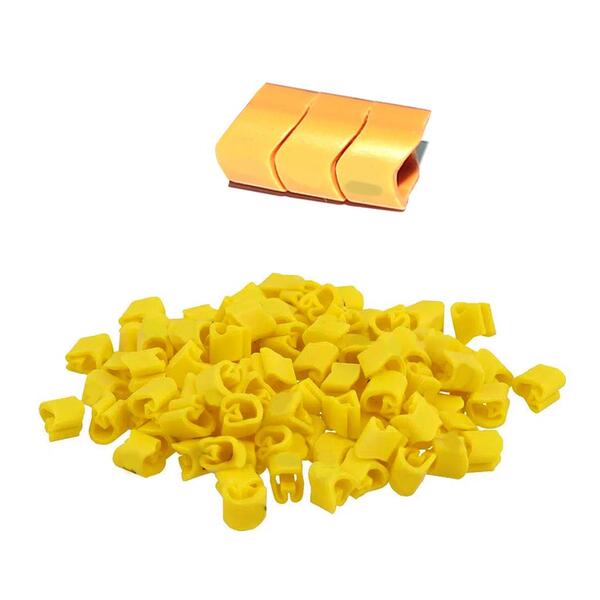 Marcador Anilha Gravado Símbolo (-) Negativo 100 Pçs Mhg2/5