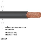 Marcador Anilha P/ Cabos 1,5 A 10 Mm² Mhg3/7 Letra G