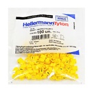 Marcador Anilha P/ Cabos 1.5 A 10 Mm² Mhg3/7 Fundo Amarelo Nú