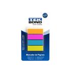 Marcador De Página 45mm X 15mm - 4 Cores (100 Unidades) - Tek