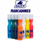 Marcador Industrial 2,0mm 60ml - Azul - Baden
