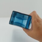 Marinella Vaso Decorativo Enfeite 15x11x6cm Vidro Azul