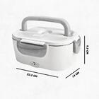 Marmita Elétrica Portátil Bivolt Viagem - Cinza