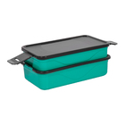 Marmita Fit Para Micro-ondas Com Divisória E Talheres 1 3 Lit