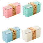 Marmita Fitness Lunch Box 900ml 3 Divisórias Pote Mantimento