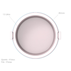 Marmita Portátil Tekcor Várias Cores 1,5 Litros - Soprano Azul