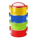 Marmita Termoprática Colorida Conjunto 4 Unidades