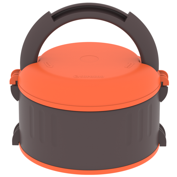 Marmita Vianda Plus Sem Divisória Qualidade Marrom Soprano