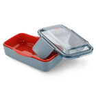 Marmiteira Lunch Box Electrolux Vermelha Resistente A Tempera